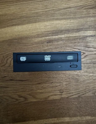 HL Data Storage iHASI124 Internal DVD/CD Rewritable Drive SATA Black Pre-Owned - Image 1 of 4