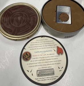 Zippo 2000 Keeper of the Flame Millennium Edition Feuerzeug Sealed in Box FL197 - Bild 1 von 6