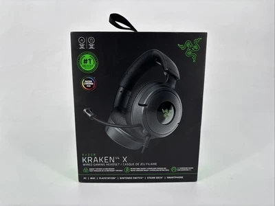 Razer - Kraken V4 X Wired Over-the-Ear Gaming Headset for PC, Mac, Playstatio... - Image 1 of 4