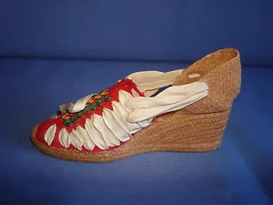 Just The Right Zapato ALPARGATA "PACHA" #25328 de Raine - Como Nueva en Caja con papeles - Imagen 1 de 1