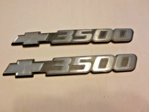 2000 2001 2002 2003 2004 2005 2006 Chevy Silverado - 3500 Fender Emblem Pair - Picture 1 of 5