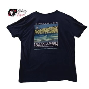 Luau & Longboard Invitational Tee San Diego Legends Surfing Surfer T Shirt XXL - Picture 1 of 11