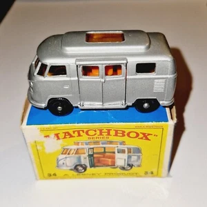 Moko Lesney Matchbox - 34d - VW Camper Van - neuwertig in Box - Bild 1 von 16