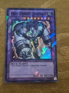 Yugioh Gem-Knight Zirconia DT07-EN033 Duel Terminal Card - Picture 1 of 9
