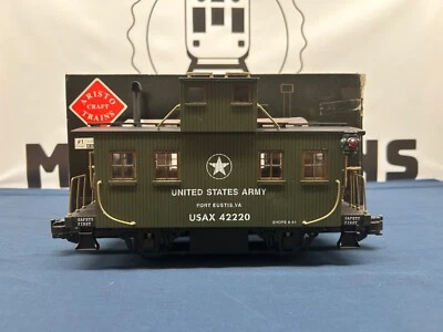 Aristocraft United States Army Bobber Caboose ART-42220 - Image 1 of 4