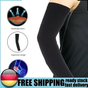 1 Pair Anti UV Basketball Running Elbow Pad Elastic Outdoor Cycling Arm Sleeves - Bild 1 von 7