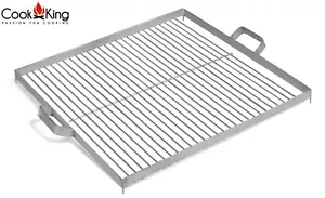 Grillrost aus Edelstahl 50x50 cm für Feuerschale Ø 70 cm Grillgitter Grillen - Bild 1 von 4