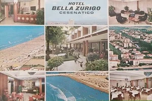 Cartolina - Hotel Bella Zurigo - Cesenatico - Vedute diverse - 1977 - Imagen 1 de 2