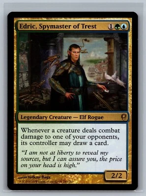 Magic The Gathering Conspiracy Edric, Spymaster of Trest #187/210 MTG TCG CCG - Image 1 of 2