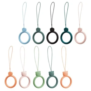 10pcs Buckle Rings Hand Wrist Strap Lanyard Mobile Phone Lanyard - Afbeelding 1 van 12