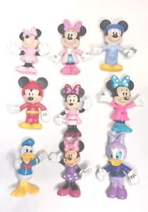 Mattel Disney Jr. Mickey, Minnie,Daisy, Donald Huge! Figures Lot of 9