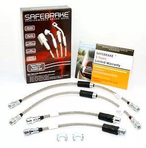Volkswagen Golf MK6 (5K1) 2.0R 4-Motion 2009-2013 - SAFEBRAKE Performance Hose - Foto 1 di 11