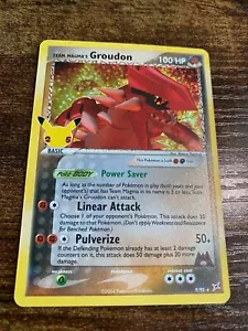 Team Magma's Groudon 9/95 - 2021 Pokemon Celebrazioni 25° Anniversario NM - Foto 1 di 4