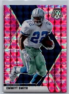 2020 Panini Mosaic #64 Emmitt Smith Prizm Camo Pink Dallas Cowboys - Picture 1 of 2