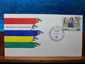 First Day Cover🏆100th Running of The Stawell Easter Gift 1981📮Coorparoo QLD - Picture 1 of 2