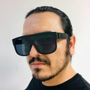 Gafas De Sol Lentes Para Humbres Nuevo Grande Sunglasses Retro Large Hip Hop - Picture 1 of 33