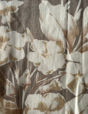 2 Ralph Lauren Behind The Pond Fog  24"x24" Fabric Remnant - Image 1 of 3