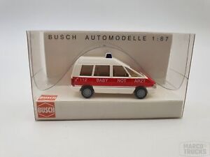 Busch Renault Espace „Notarzt Baby-Notarzt“ No. 45520 - 1:87 - /BUB273