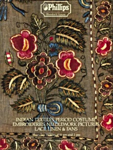 Phillips 1986 Inidan Textiles, Period Costume, Embroideries - Picture 1 of 1