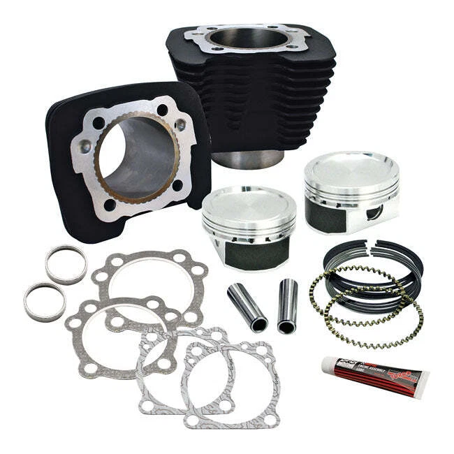 S&S Cycle Moto 883-1200 XL Big Bore Conversion Cylinder & Piston Kit OEM Style - Image 1 of 1