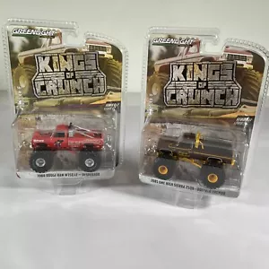 GreenLight Green Machine 1988 Dodge Ram W350 TRUCK AND 1985 GMC 2500 - Picture 1 of 13