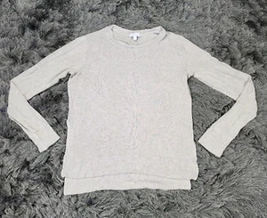Suéter de Yoga Beyond Para Mujer Pequeño Beige Tostado Poliéster Rayón Manga Larga Pullover - Imagen 1 de 15