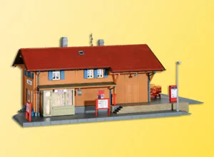 Kibri H0 vari edifici / Stazione ferroviaria sul tema della Svizzera / Nuovo u. OVP - Foto 1 di 13