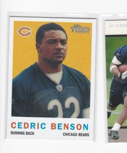 CEDRIC BENSON '05 TOPPS HERITAGE ROOKIE CARD-SHIPS FREE - Picture 1 of 24
