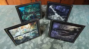 Lord of the Rings 'ART ONLY' Scene Box - All 4 - MTG Magic the Gathering * READ! - Picture 1 of 2