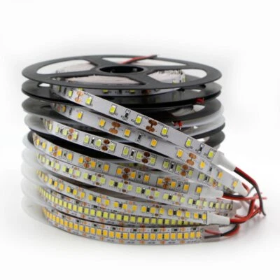 5M LED Strip light 5/8/10mm PCB 2835 SMD DC12V 60/120/240Leds/m LED Tape - Image 1 of 4
