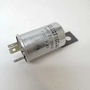 RELE' INTERMITTENZA FRECCE ELECTROCAR 12V 43W PER AUTO D'EPOCA - Imagen 1 de 7