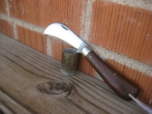 1950s Vintage 1 Blade CASE XX - 11011 ** Carbon Hawkbill Pruner Pocket Knife USA - Picture 1 of 11