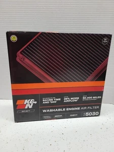 K&N Select SA5030 Washable Engine Air Filter - Chevy - New In Box - Picture 1 of 4