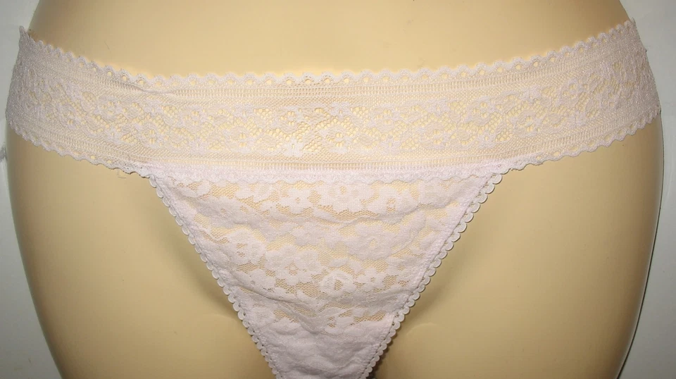 GAP 身体 - 全新 - M - 粉色 - SHEER 蕾丝\ 长 PANTY 2 英寸腰围 — 第 1/2 张图片