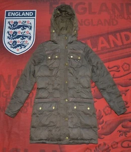 Chaqueta parka Barbour Arctic Down para mujer US4/UK8/EUR34 marrón informal para caminar - Imagen 1 de 12