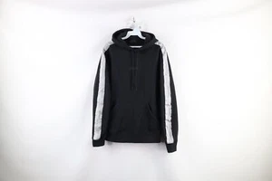 Oakley Mens Size XS Faded Spell Out Center Logo Hoodie Sweatshirt Black - Picture 1 of 10