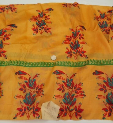 ¿Seda? Mezcla? Tela Floral Semi Transparente Foto 1 de 4