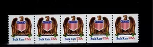 US Scott #2602, Plate #A11111 Coil 1991 Eagle & Shield VF MNH - Picture 1 of 1