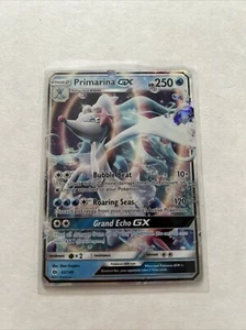 Pokémon TCG Primarina GX Sun & Moon 42/149 Holo Ultra Rare - Picture 1 of 2