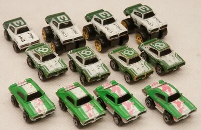 Micro Machines 1969 Pontiac GTO Judge x12 Green&White '69 G.T.O. - Image 1 of 2