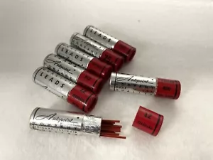 Vintage AUTOPOINT Pencil Leads ~ RED 12 leads - 0.046" / 1.18 mm ~ $5 ship/+Free - Picture 1 of 1