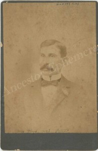 COX William Harvey 1868-1913 photo GA Wilmington NC Floyd TERRY WALKER FOY