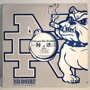 1996 - TRIGGER THA GAMBLER - BUST / BROKEN LANGUAGE PT. II - NO DOUBT OG PROMO - Picture 1 of 4
