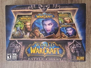 WORLD OF WARCRAFT Battle Chest (Windows/Mac 2007) Complete Original Packaging - Picture 1 of 4