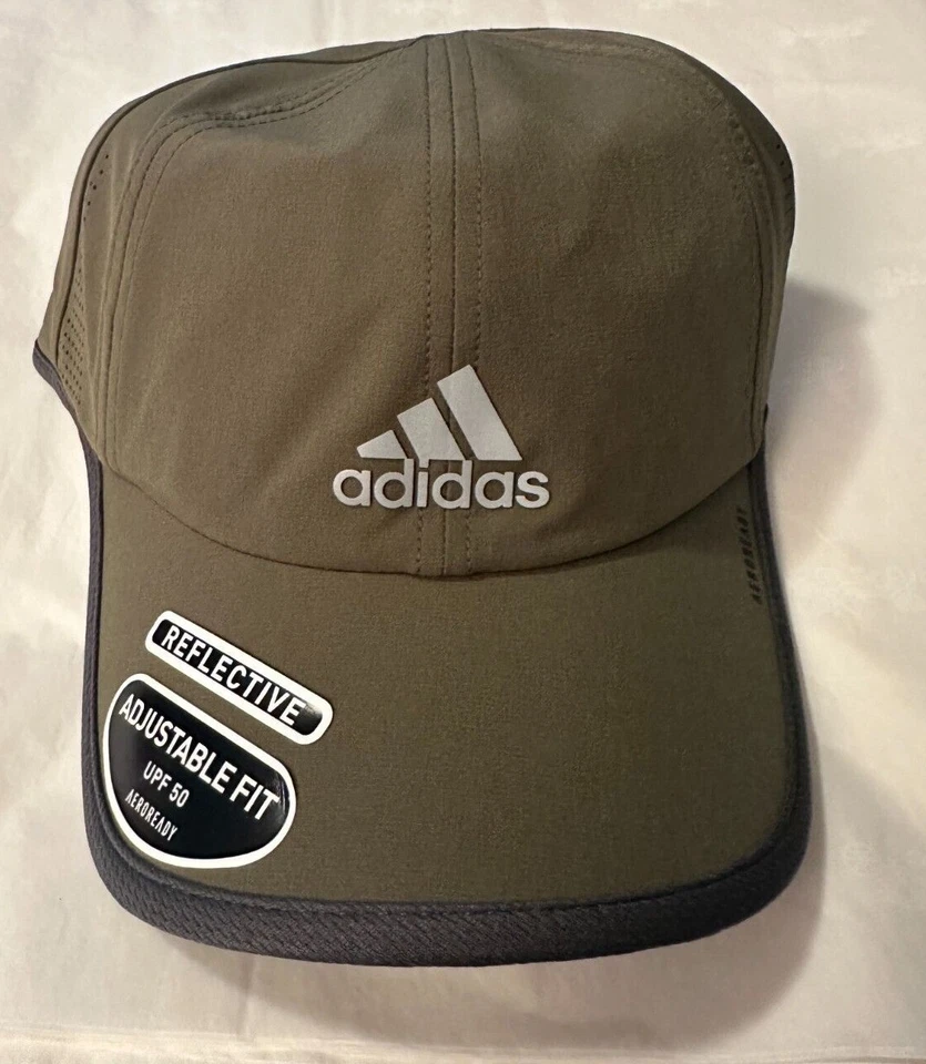 Кепка/кепка Adidas мужская AEROREADY Superlite 2 для гольфа/тенниса корт зеленая УФ 50 - Изображение 1 из 4