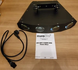 euro lite LED QDF-4 RGBW DMX Flower Effect Lichteffekt - Bild 1 von 3