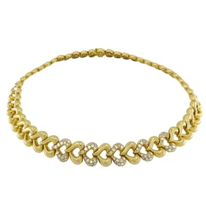 Van Cleef & Arpels 18k Gold Diamond Heart Necklace - Picture 1 of 11