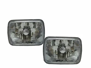 626 1979-1982 Sedan/Coupe 2D/4D Crystal Headlight Chrome for MAZDA - Picture 1 of 5