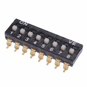 10 x 8 Way SMD DIL Switch 2.54mm - Picture 1 of 1