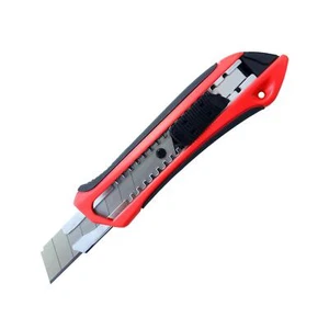 Cuttermesser 1 Stück 18 mm gummierter Griff Abbrechklingen Cutter Messer - Bild 1 von 4